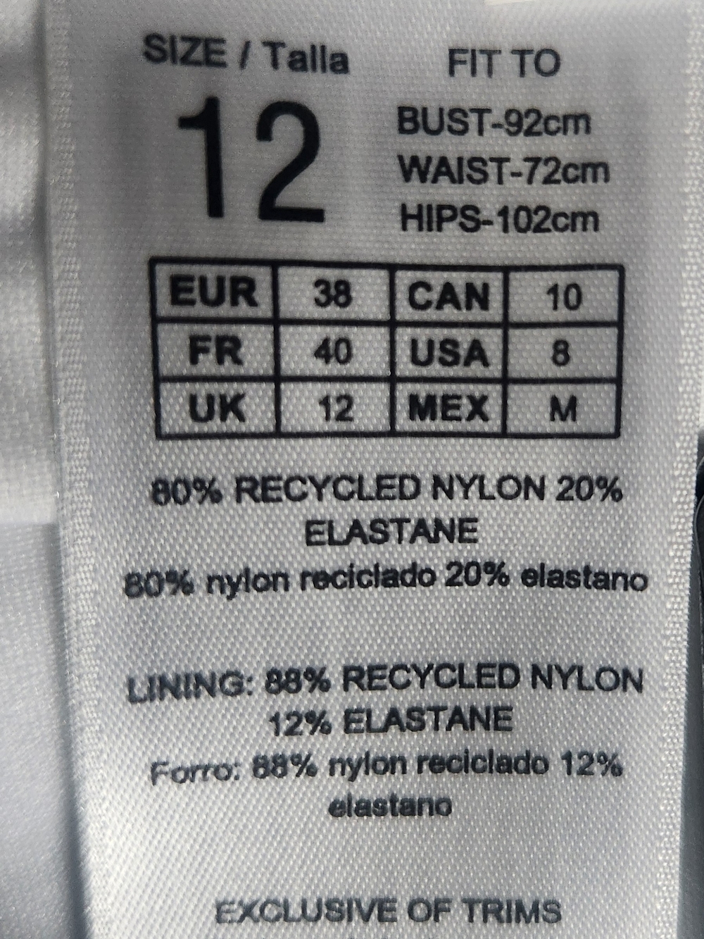 Seafolly White Strappy Side Bikini Bottom Size US 8, Waist Size 28 Inch. NEW - Picture 3 of 10